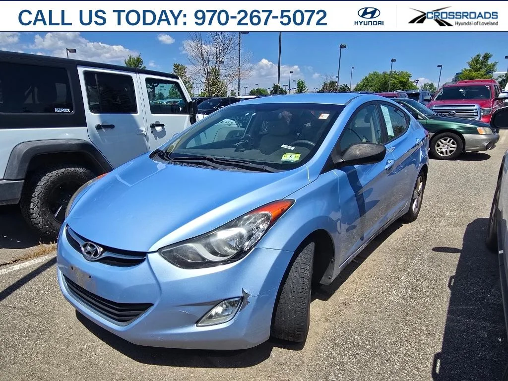 Used 2013 Blue Sky Metallic Hyundai GLS PZEV image 1