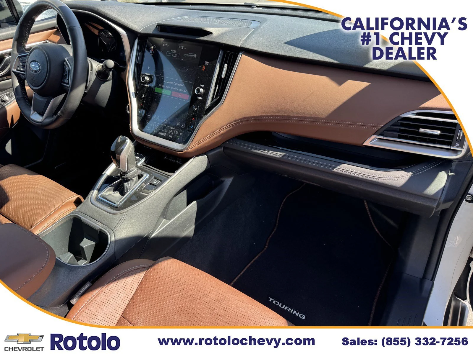 Used 2025 Crystal White Pearl Subaru Touring XT image 7