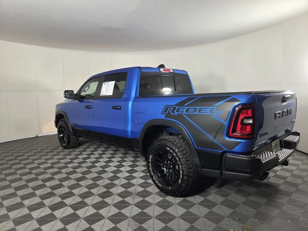 Certified Used 2026 Hydro Blue Pearlcoat Ram Rebel image 8