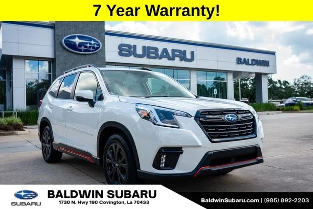 Certified Used 2023 Crystal White Pearl Subaru Sport image 1