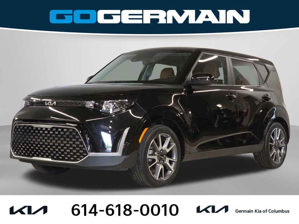 Used 2024 Black Kia EX image 1