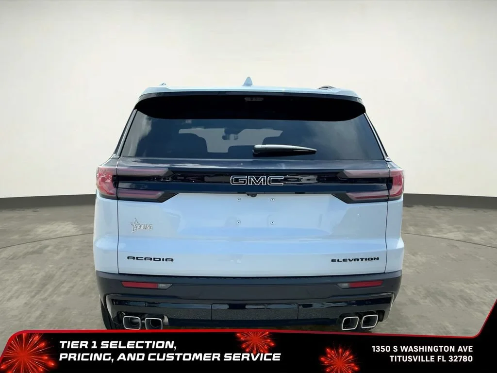 New 2026 Glacier White Tricoat GMC Elevation image 9