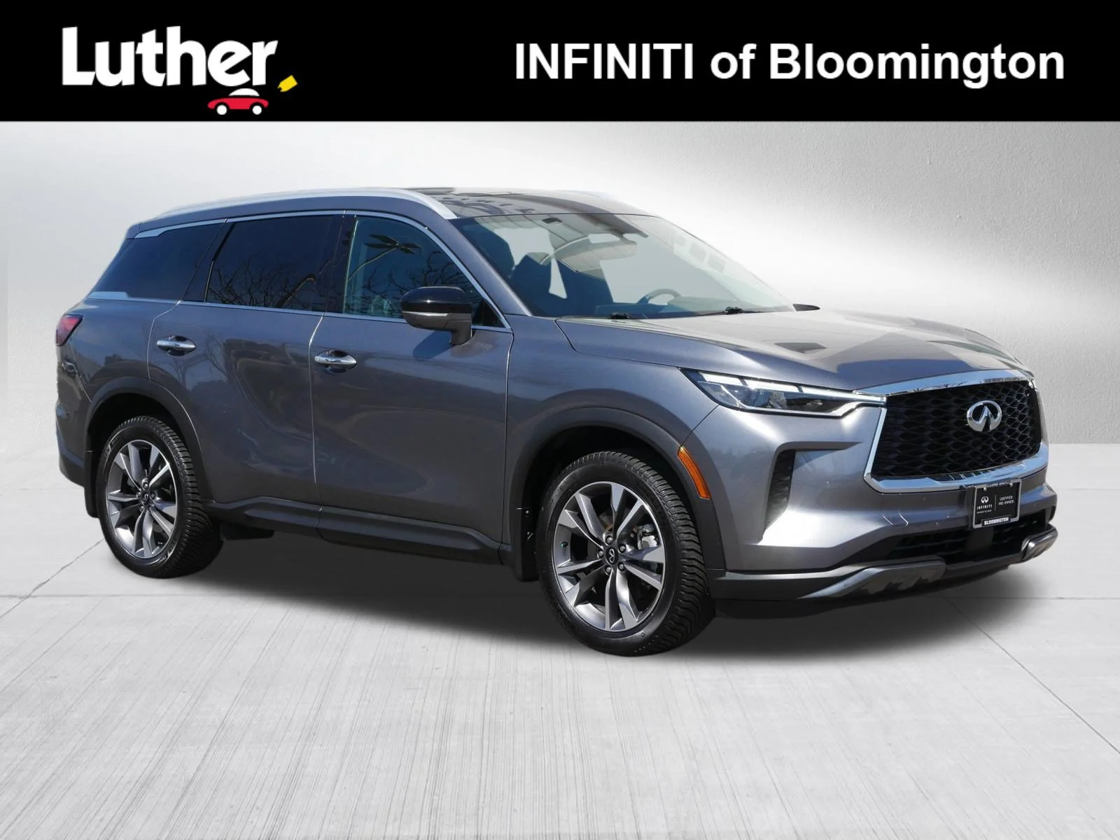 Certified Used 2022 Graphite Shadow INFINITI LUXE image 1