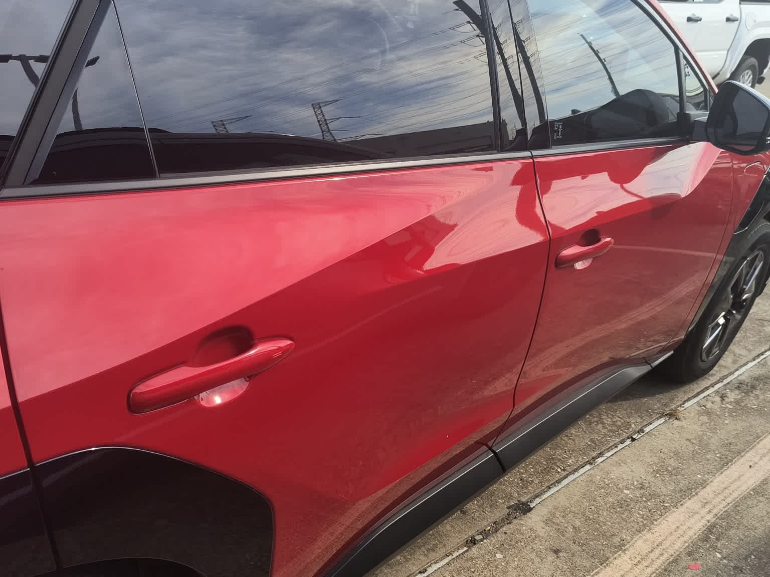 Used 2026 Supersonic Red Toyota XLE image 6