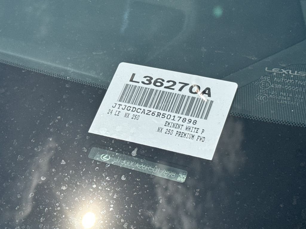 Certified Used 2024 Eminent White Pearl Lexus 250 Premium image 17