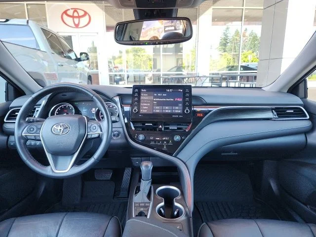 Used 2021 Blue Toyota XLE image 19
