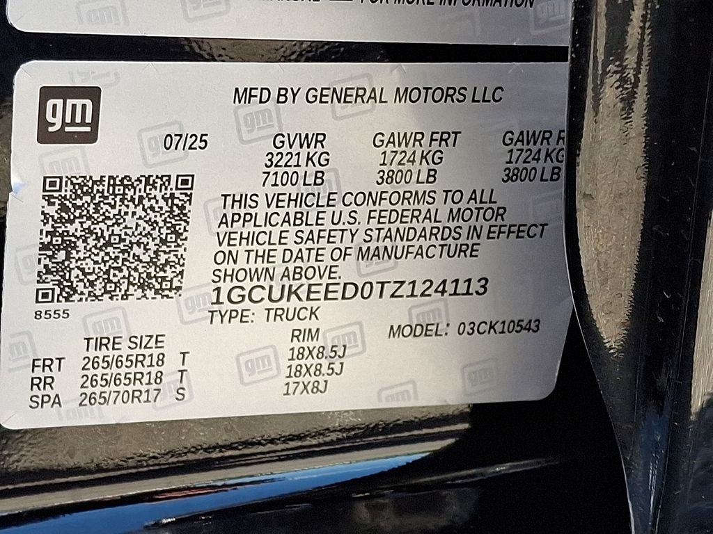 Used 2026 Black Chevrolet RST image 26