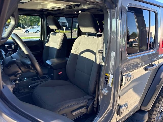Used 2021 Gray Jeep Unlimited Sport S image 13