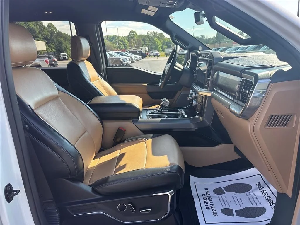 Used 2023 White Ford Lariat image 12