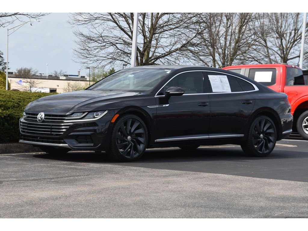 Used 2020 Deep Black Pearl Volkswagen SEL Premium R-Line image 7