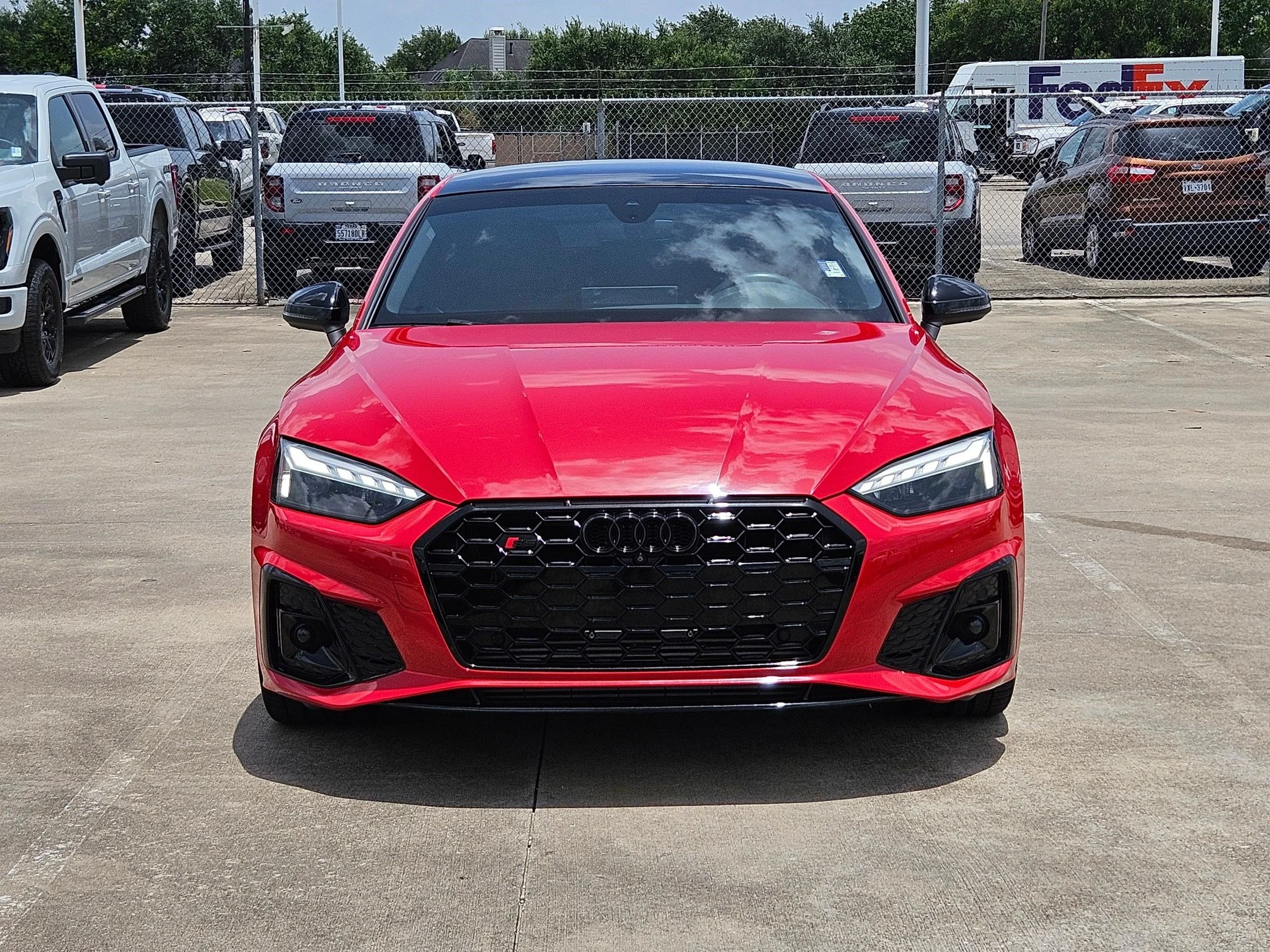 Certified Used 2024 Progressive Red Metallic Audi Premium Plus image 8