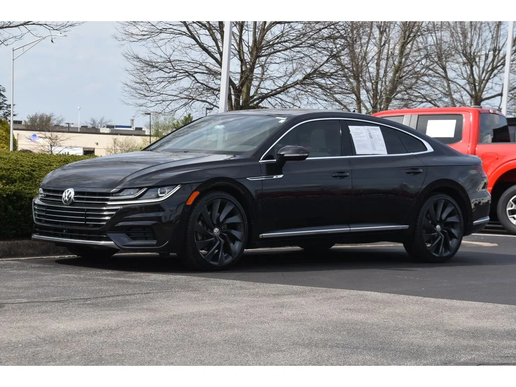 Used 2020 Deep Black Pearl Volkswagen SEL Premium R-Line image 7