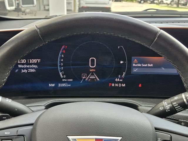 Used 2025 Deep Sea Metallic Cadillac Premium Luxury image 12