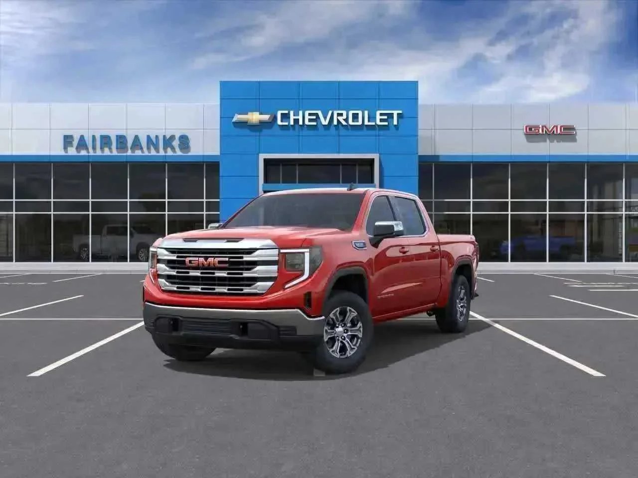 New 2026 Cardinal Red GMC SLE image 8