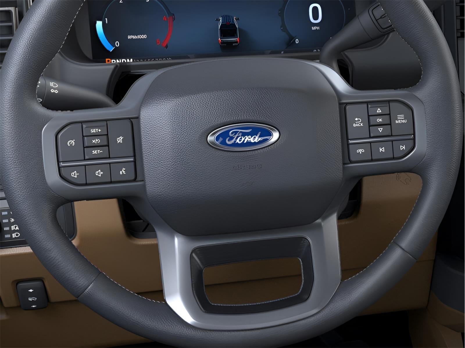 New 2026 Glacier Gray Metallic Tri-Coat Ford F-350® Lariat® image 12