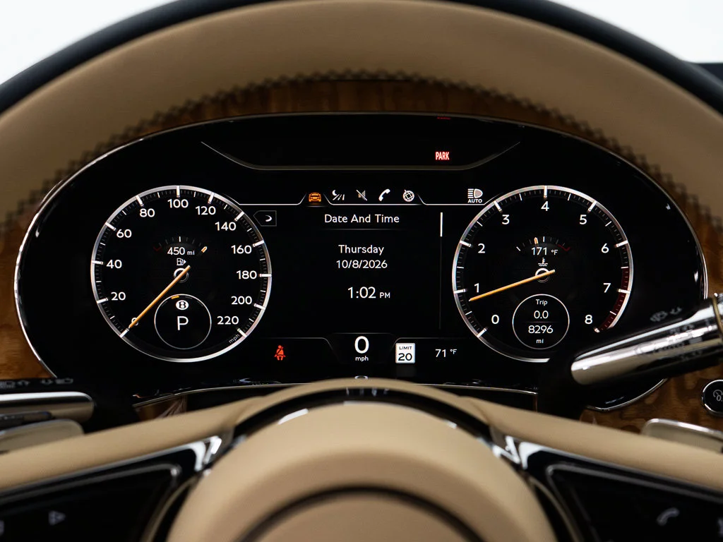 Certified Used 2023 Blue Crystal Bentley Azure Convertible image 42