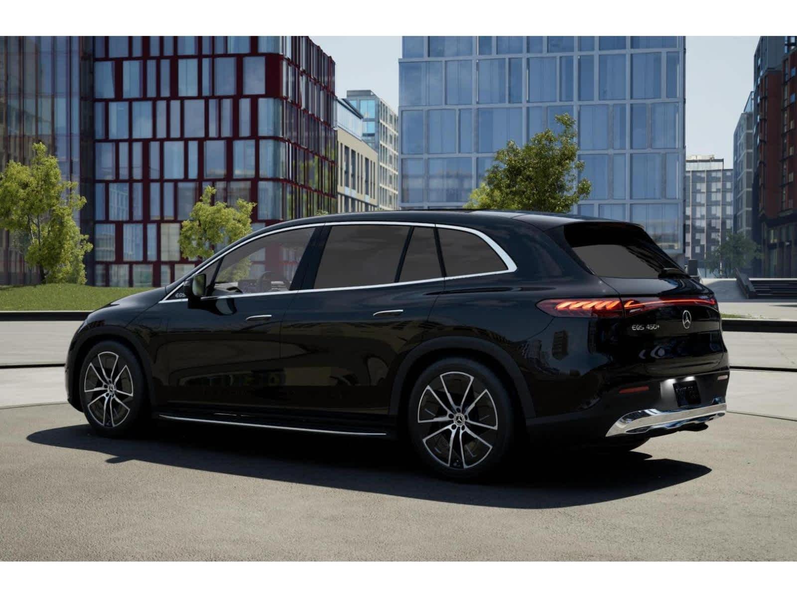 Used 2023 Obsidian Black Metallic Mercedes-Benz EQS 450+ image 28