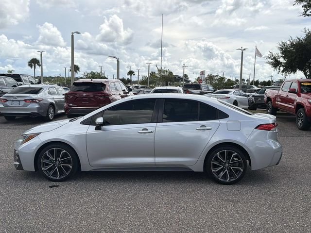 Used 2020 Silver Toyota SE image 7