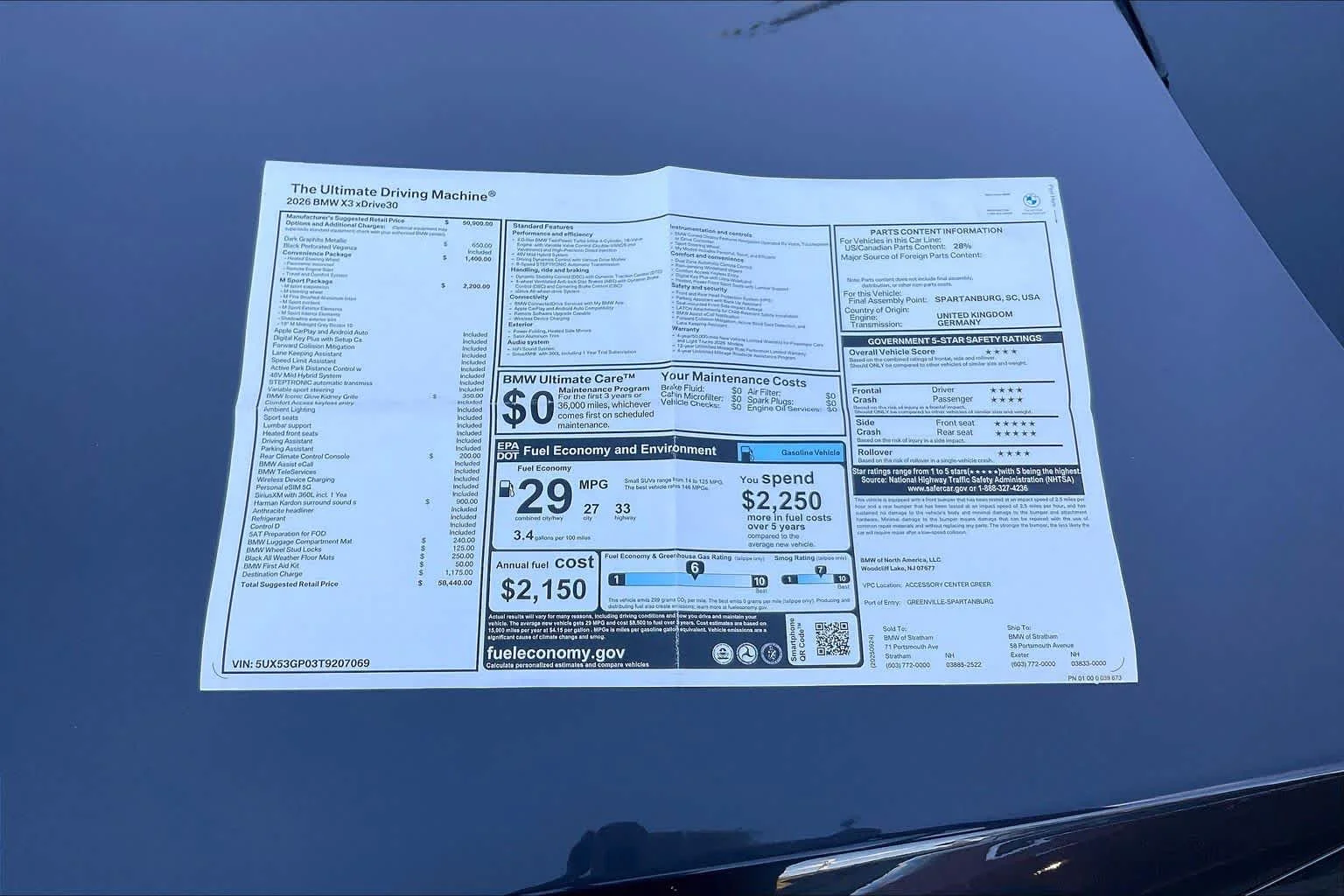 New 2026 Dark Graphite Metallic BMW 30 xDrive image 18