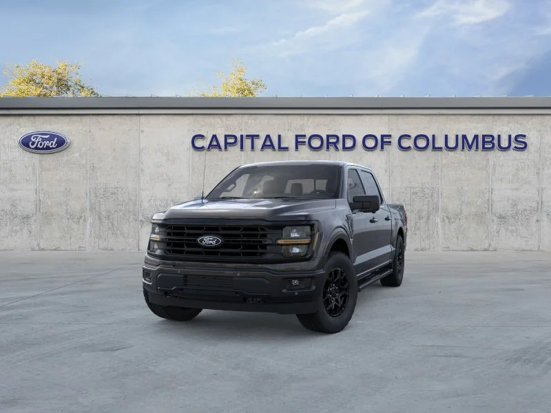 New 2025 Agate Black Metallic Ford XLT image 45