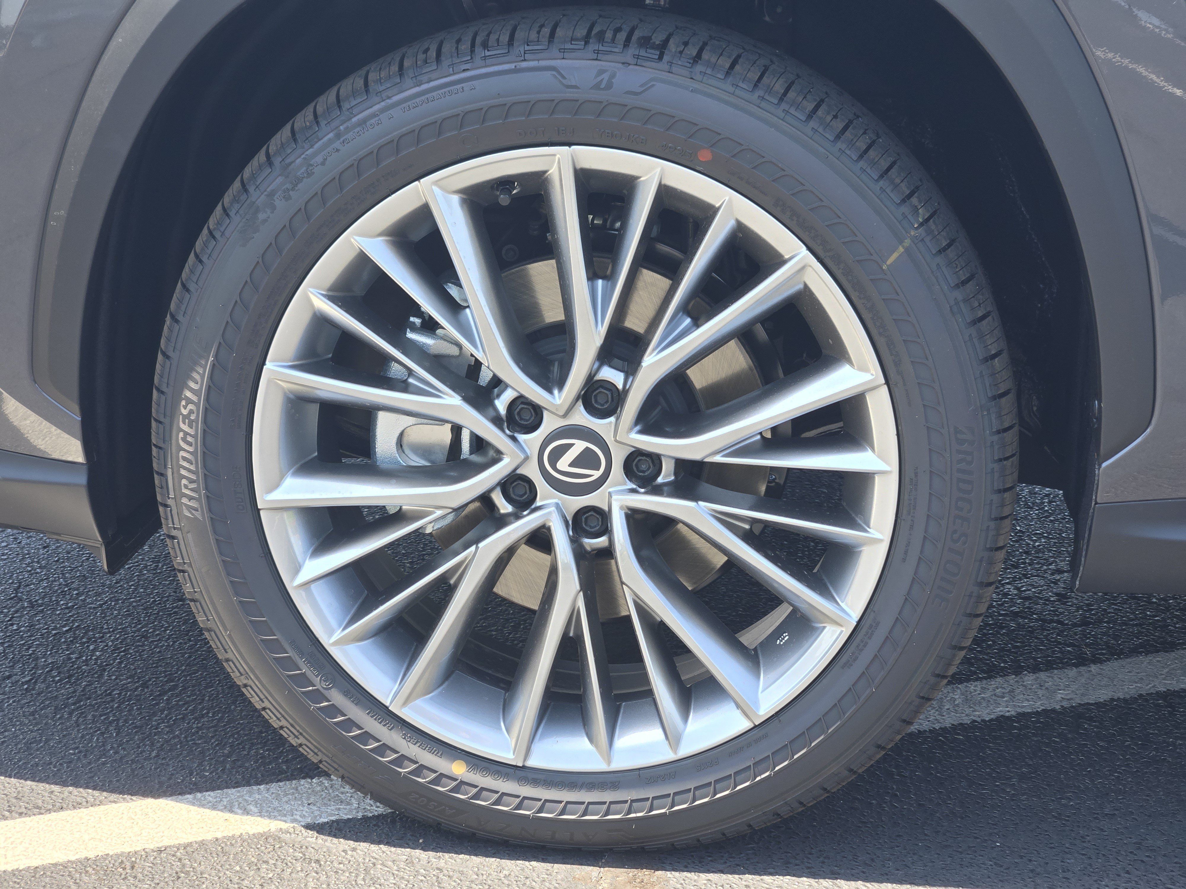 New 2026 Cloudburst Gray Lexus LUXURY AWD image 8
