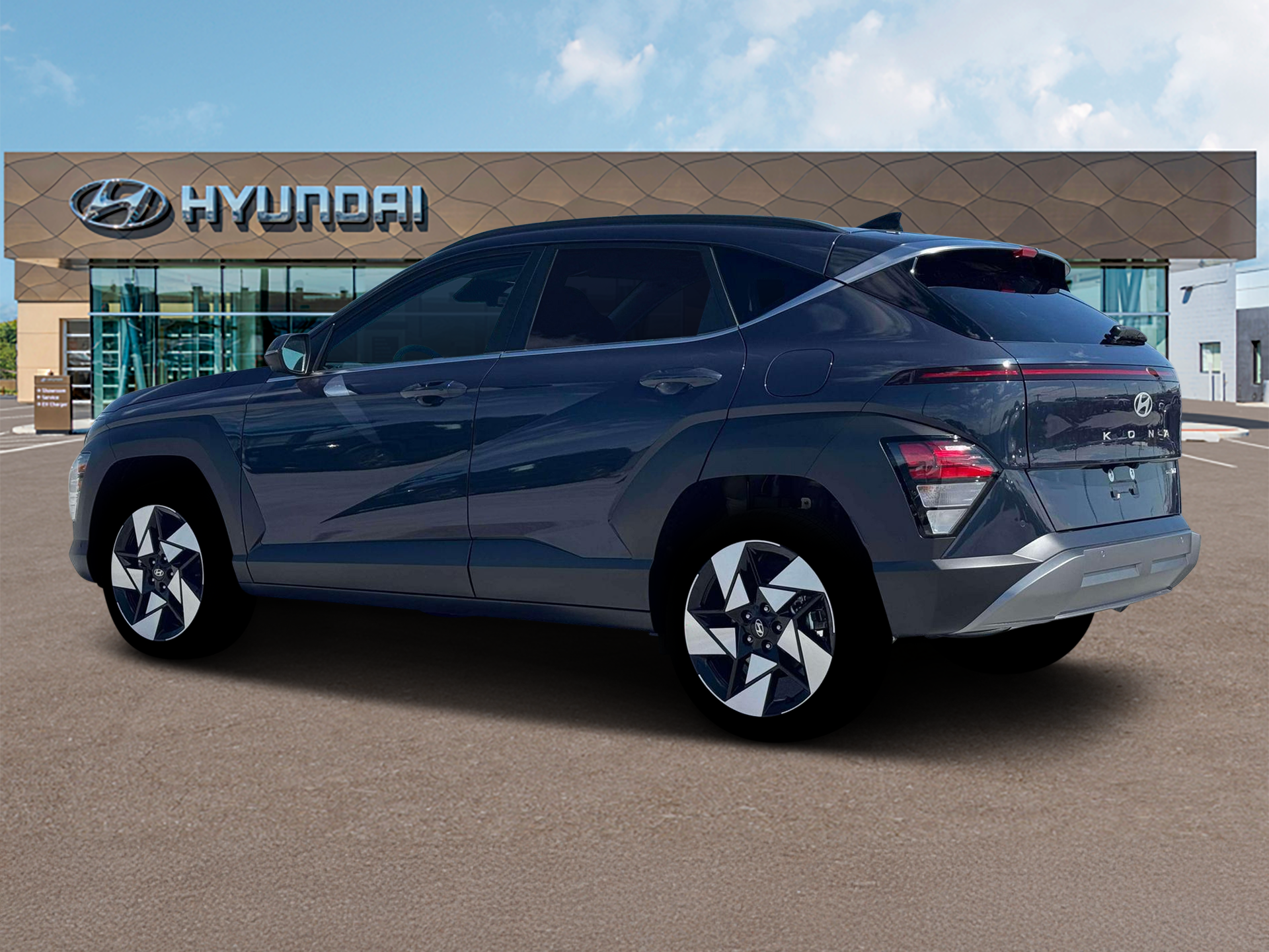 New 2026 Blue Hyundai Limited AWD image 4