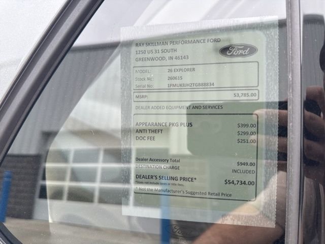 New 2026 Carbonized Gray Metallic Ford Tremor® image 2