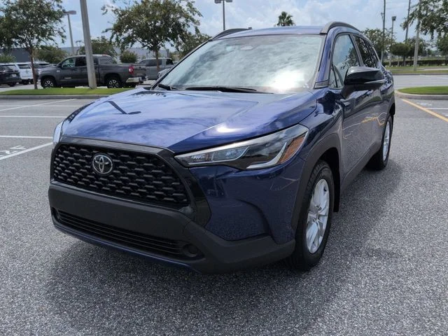 Certified Used 2025 Blue Toyota LE image 8