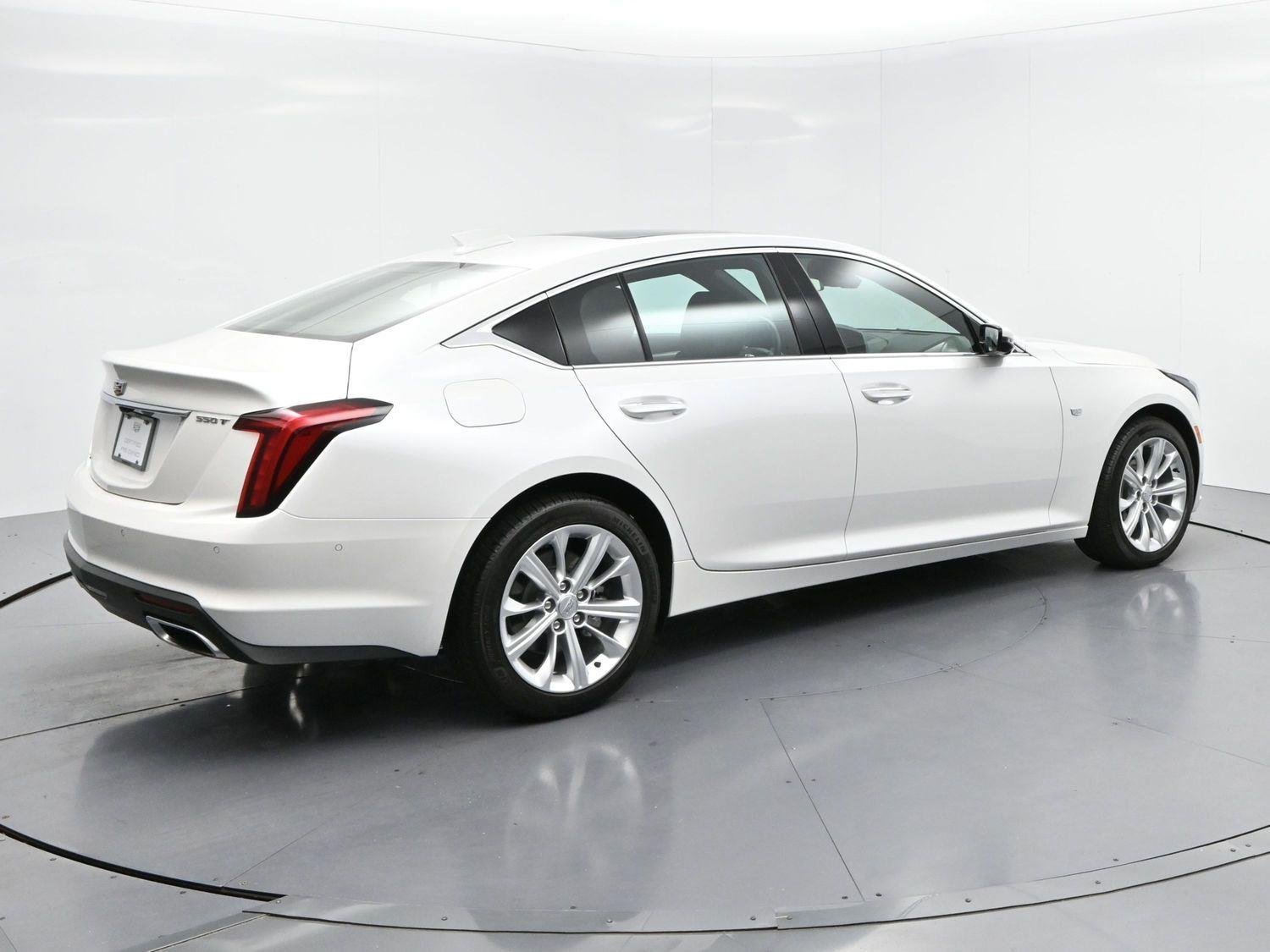 Used 2025 Crystal White Tricoat Cadillac Premium Luxury image 7