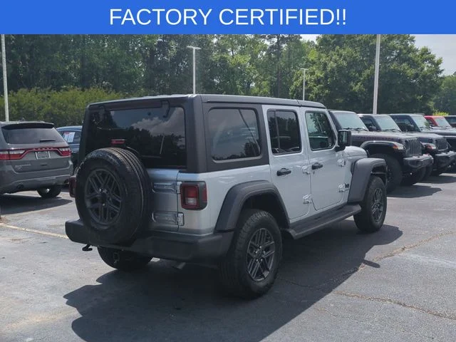 Used 2024 Silver Jeep Sport S image 5