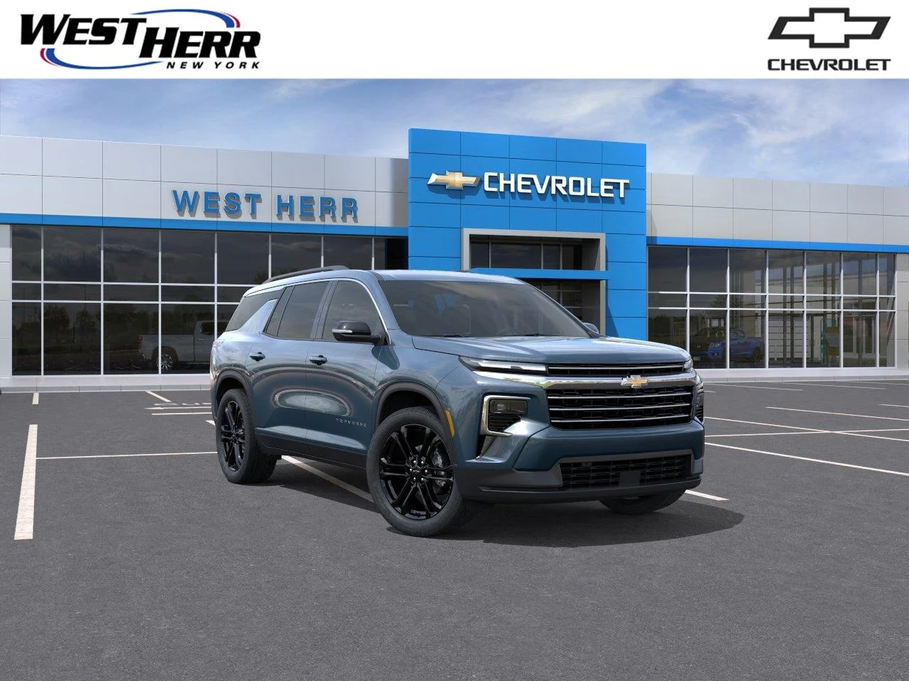 New 2026 Lakeshore Blue Metallic Chevrolet LT image 1