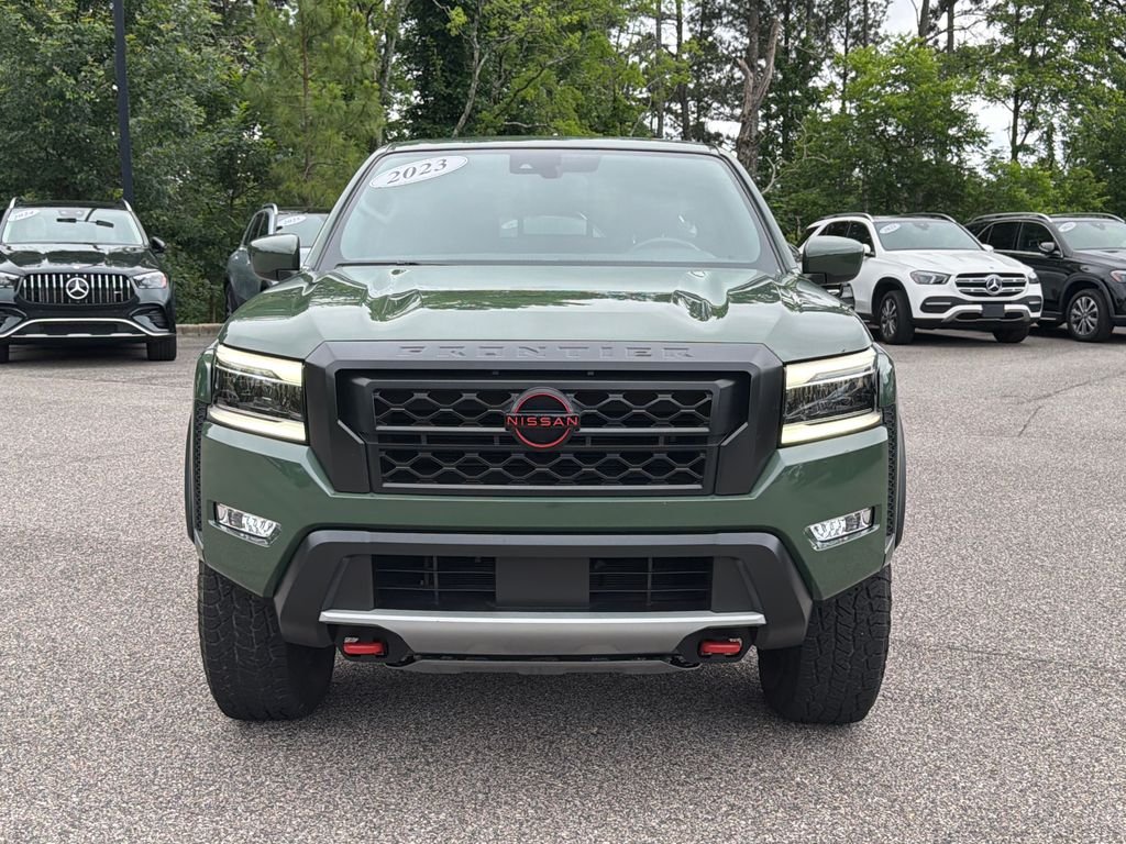 Used 2023 Tactical Green Metallic Nissan PRO-4X image 3