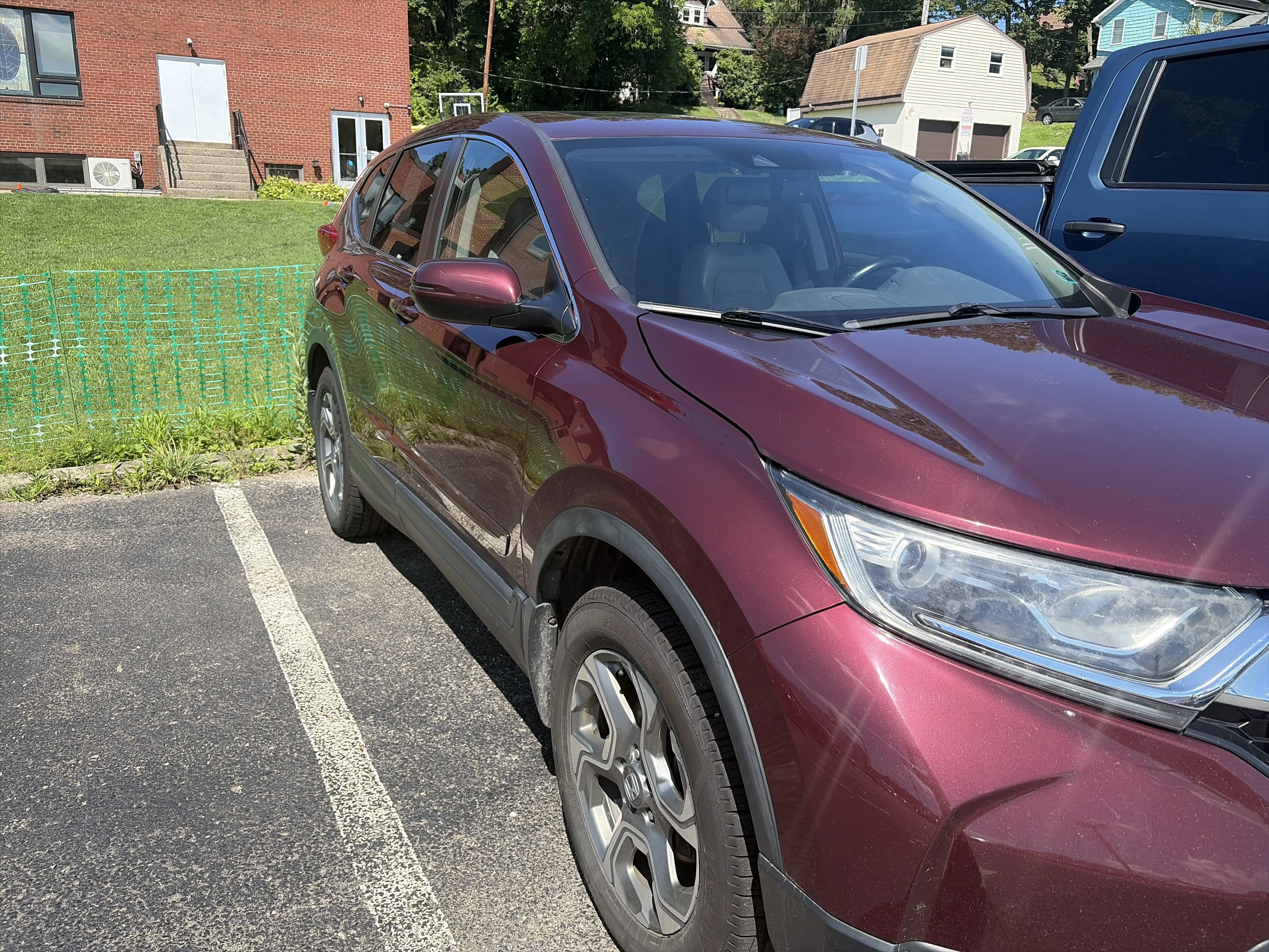 Used 2017 Basque Red Pearl II Honda EX-L image 3