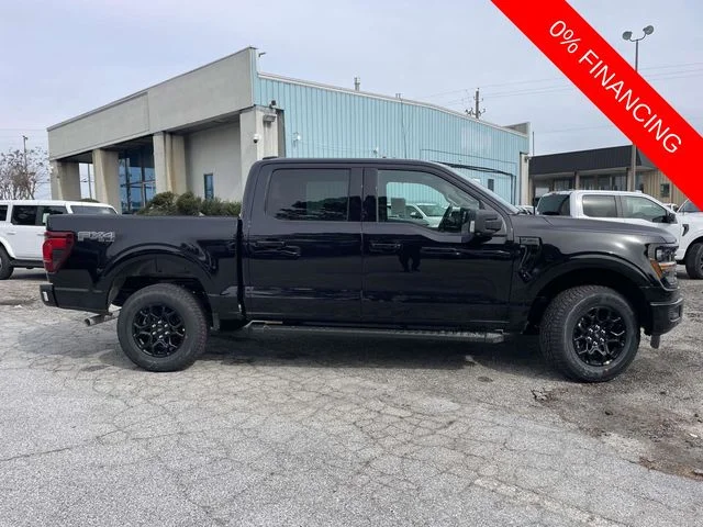 New 2026 Agate Black Metallic Ford XLT image 2