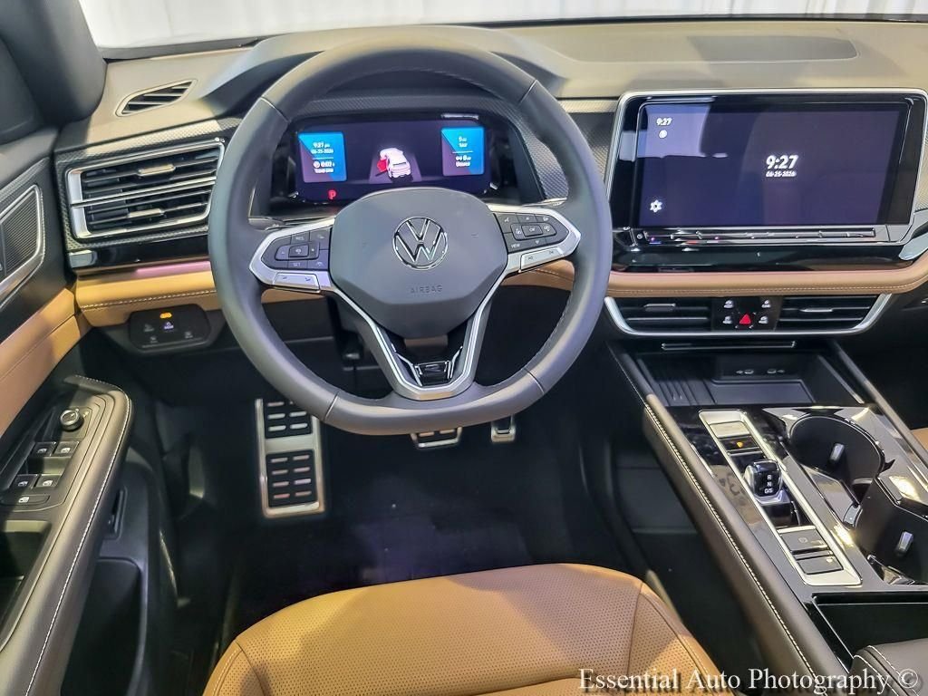 New 2026 Pure Gray Volkswagen 2.0T SEL R-Line Black image 11