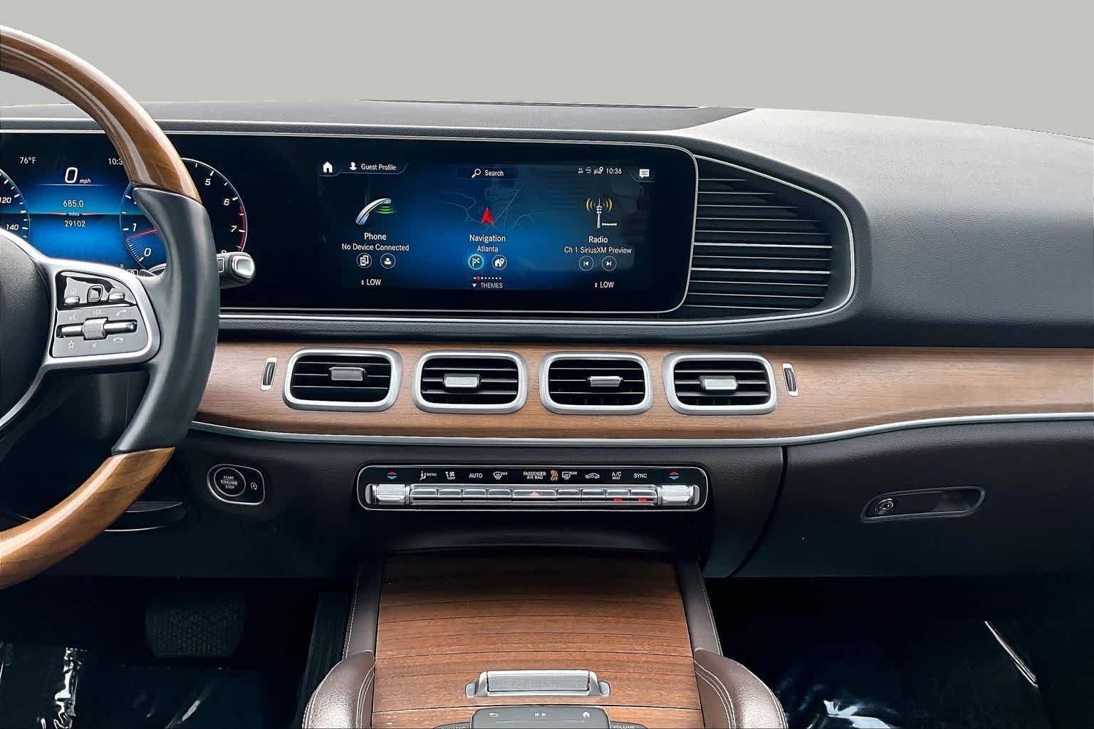 Used 2021 Obsidian Black Metallic Mercedes-Benz GLE 350 image 7