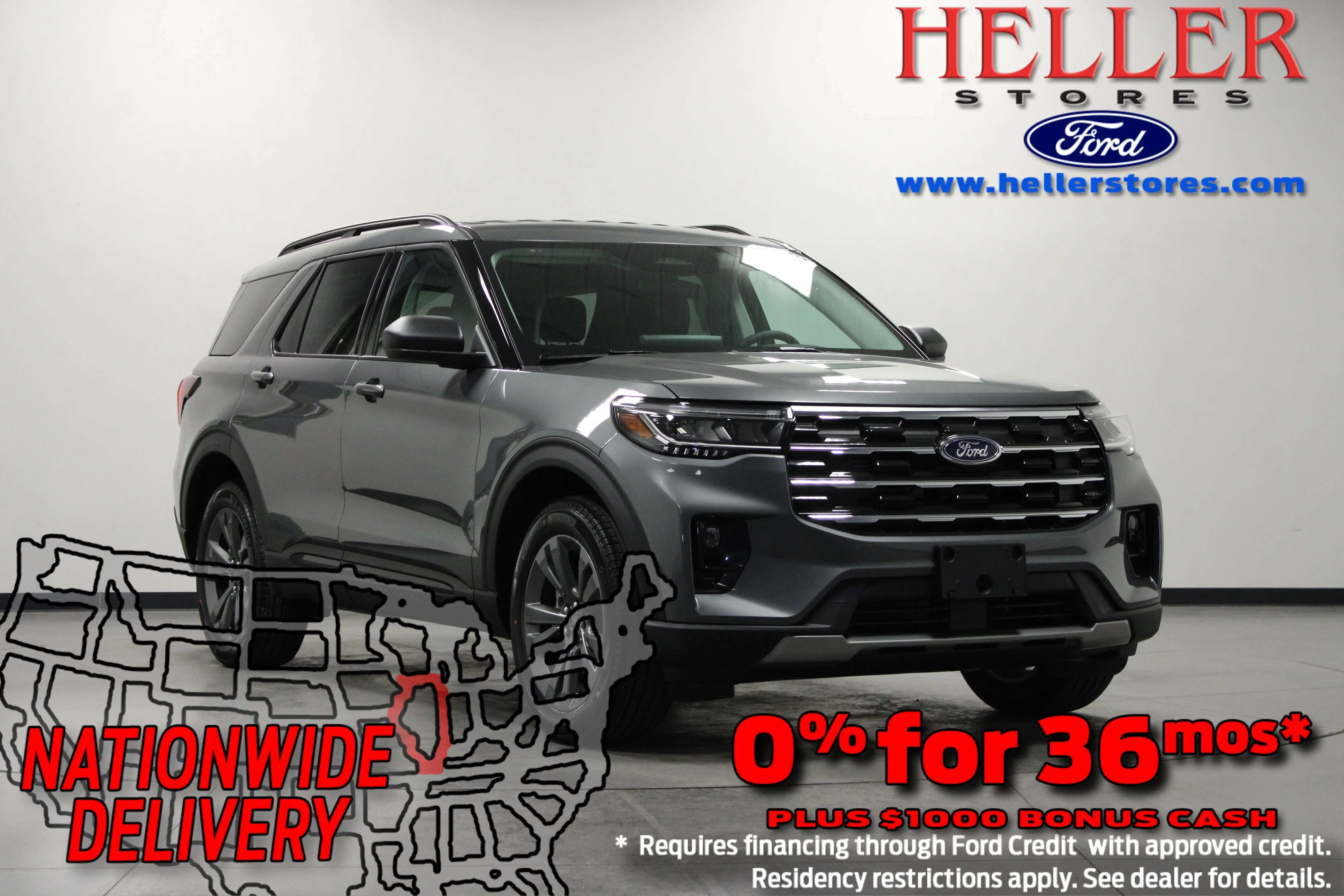 New 2026 Carbonized Gray Metallic Ford Active image 1