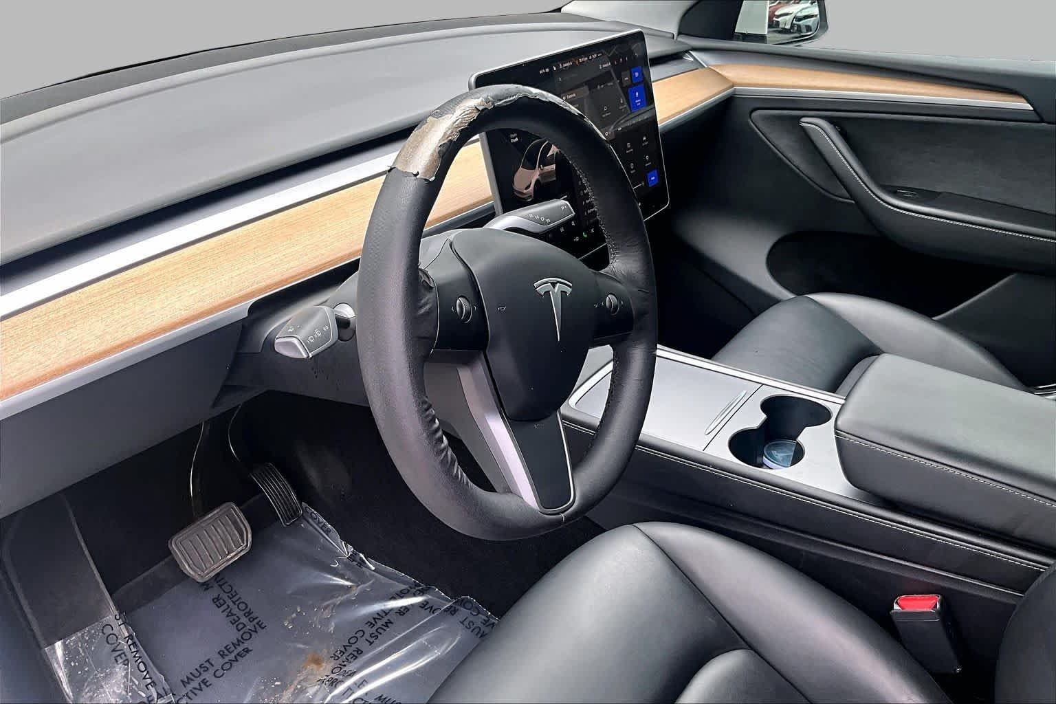 Used 2023 Pearl White Multi-Coat Tesla Long Range image 17