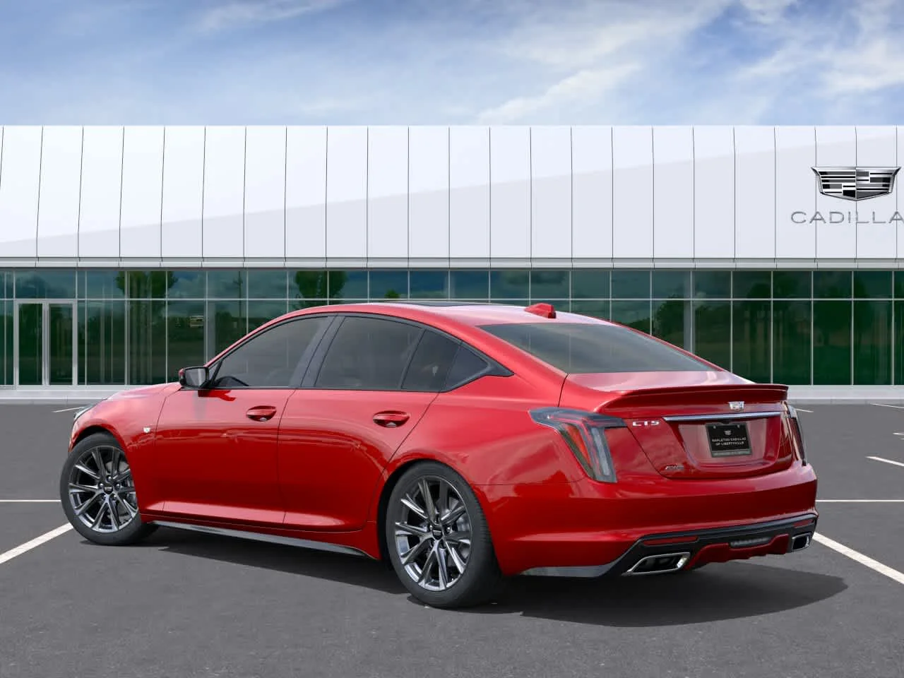 New 2026 Radiant Red Tintcoat Cadillac Sport image 3