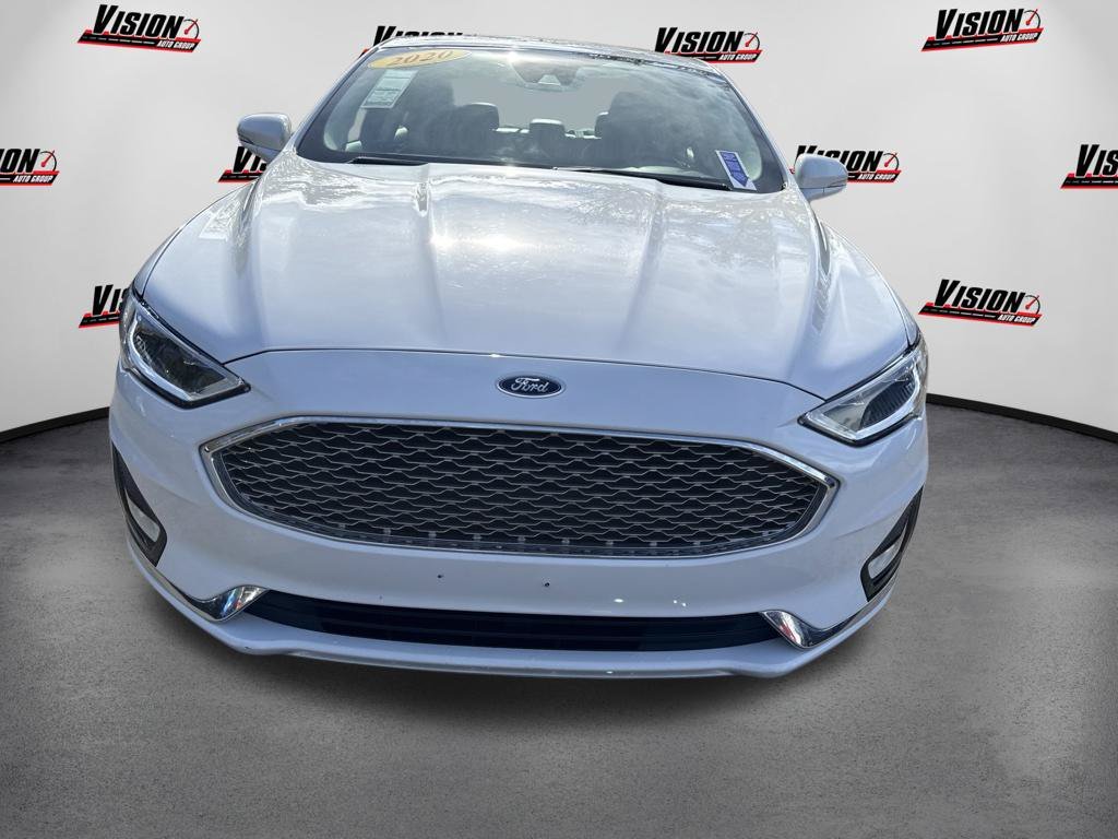 Used 2020 White Ford Titanium image 2