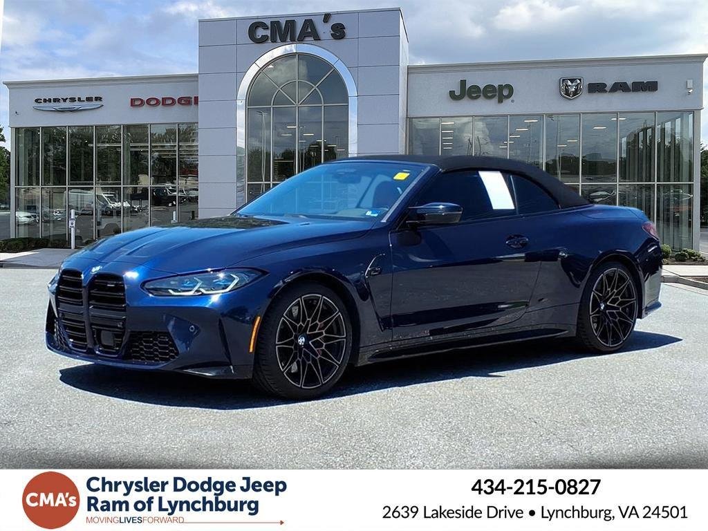 Used 2022 Tanzanite Blue II Metallic BMW Competition xDrive image 1