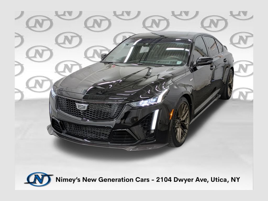 Used 2022 Black Cadillac V-Series image 1