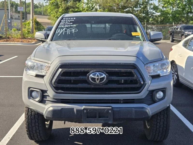 Used 2021 Toyota Tacoma SR5 with VIN 3TYAX5GN3MT021141 for sale in Little Rock