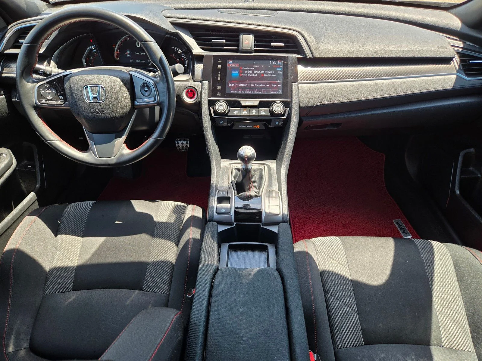 Used 2018 Crystal Black Pearl Honda Si image 17
