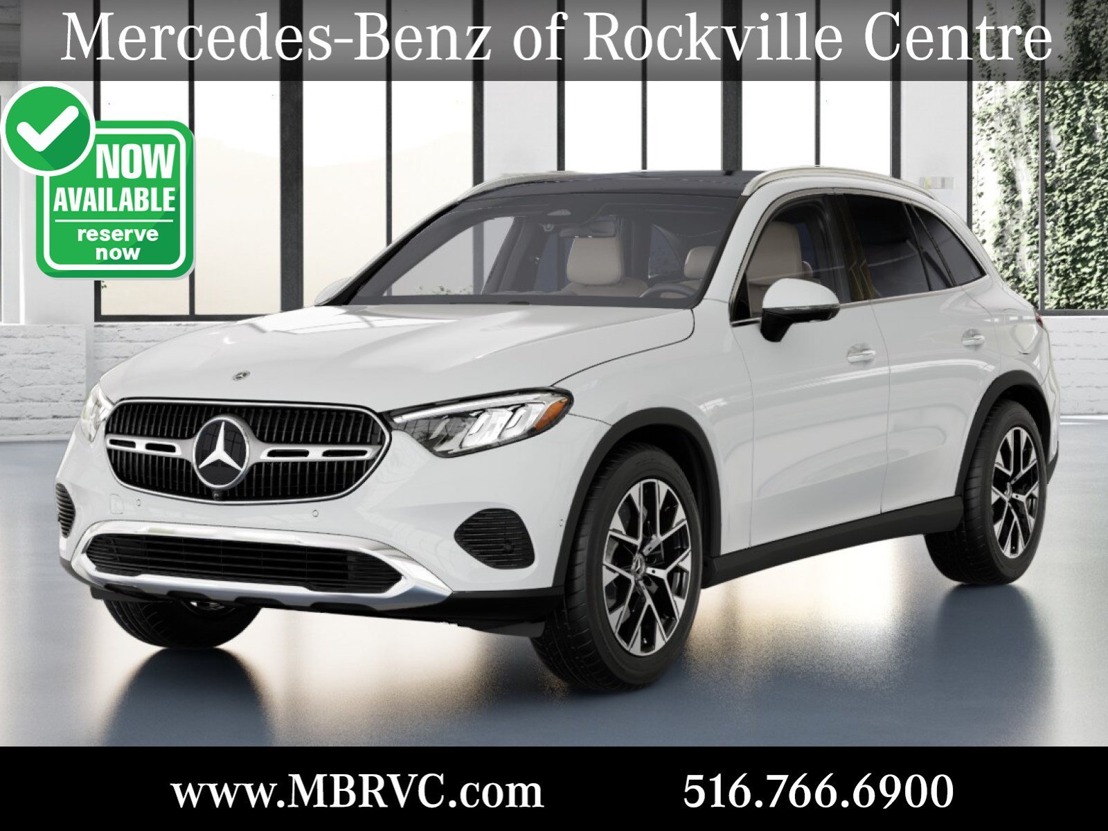 New 2027 Polar White Mercedes-Benz GLC 350e image 1