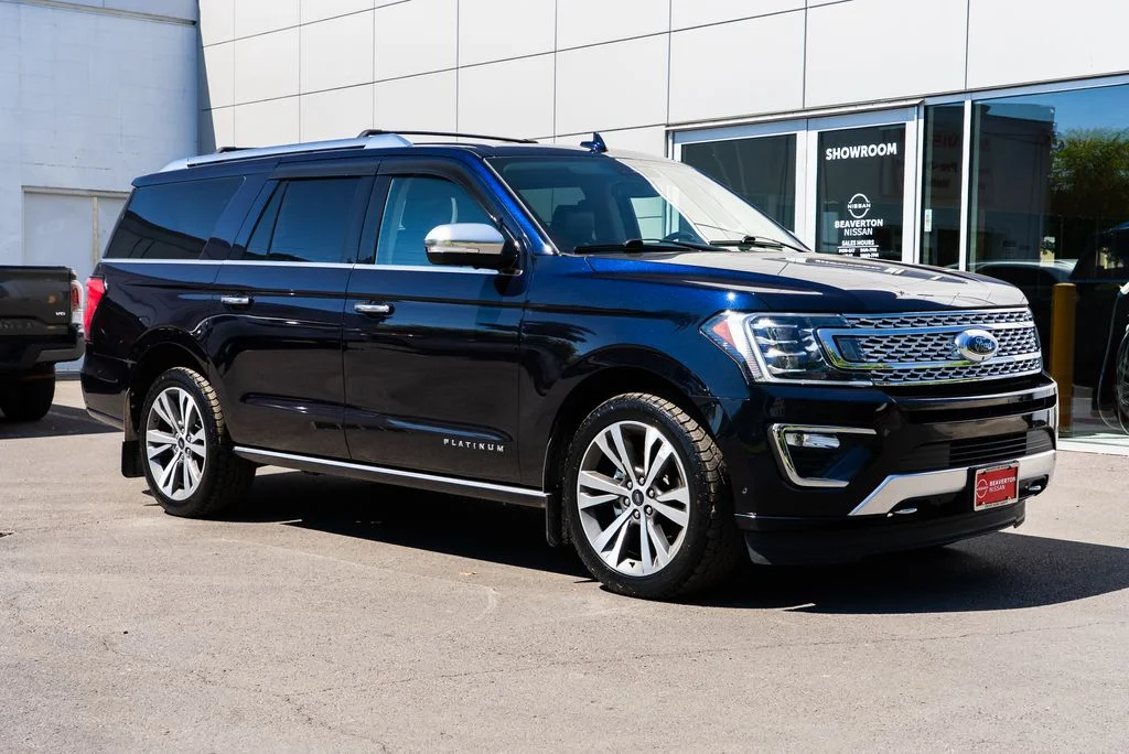 Used 2021 Blue Ford Platinum image 1