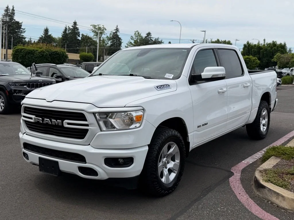 Used 2021 Bright White Clearcoat Ram Big Horn/Lone Star image 4