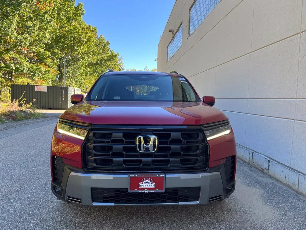 New 2026 Radiant Red Metallic II Honda AWD EX-L image 3