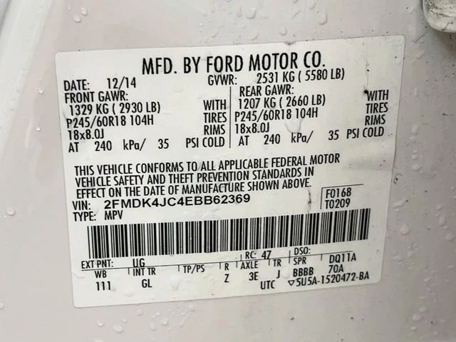 Used 2014 White Ford SEL image 29