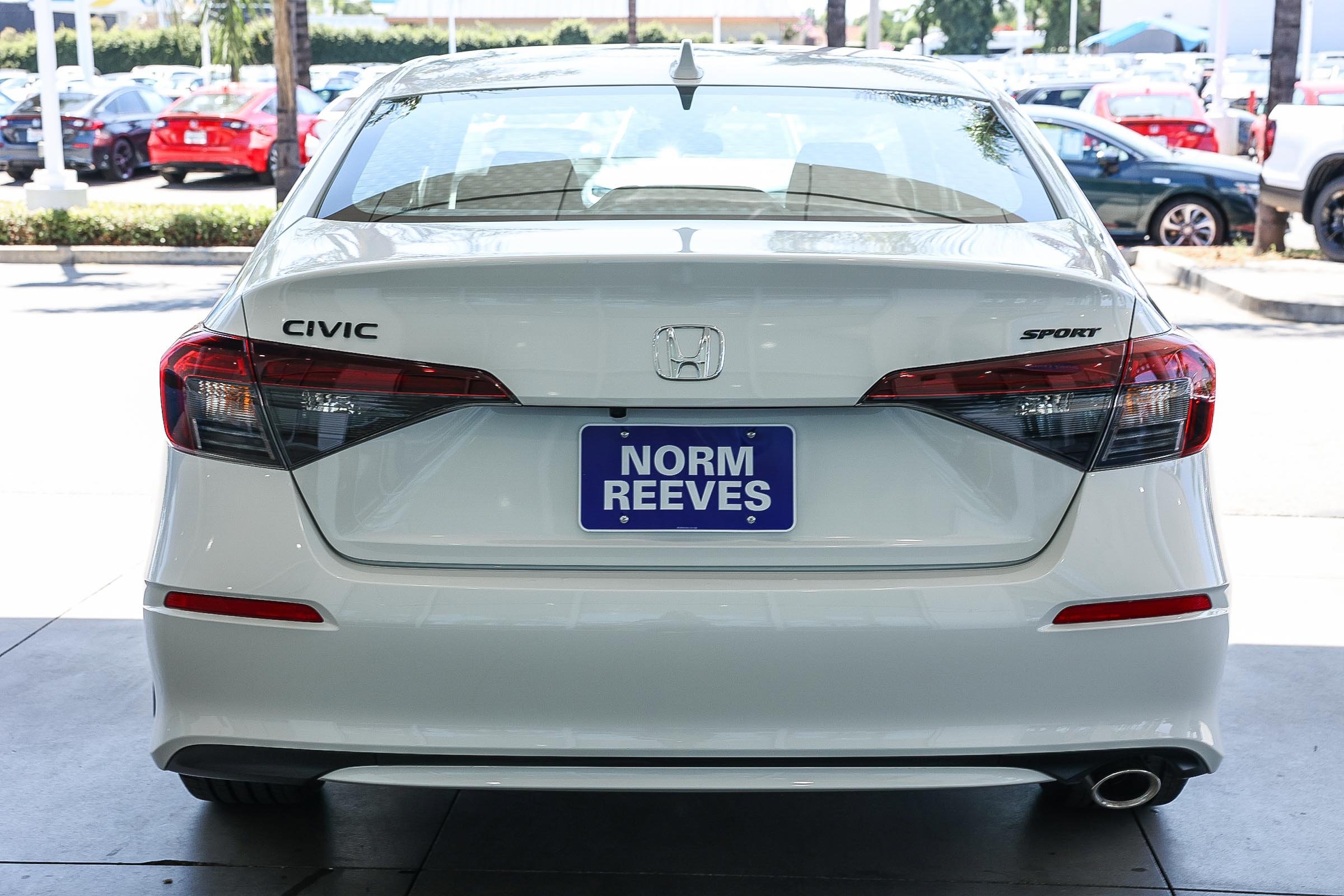 New 2026 Platinum White Pearl Honda Sport CVT image 5